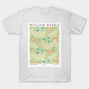 William Morris Exhibition Larkspur Pattern Textile Design T-Shirt